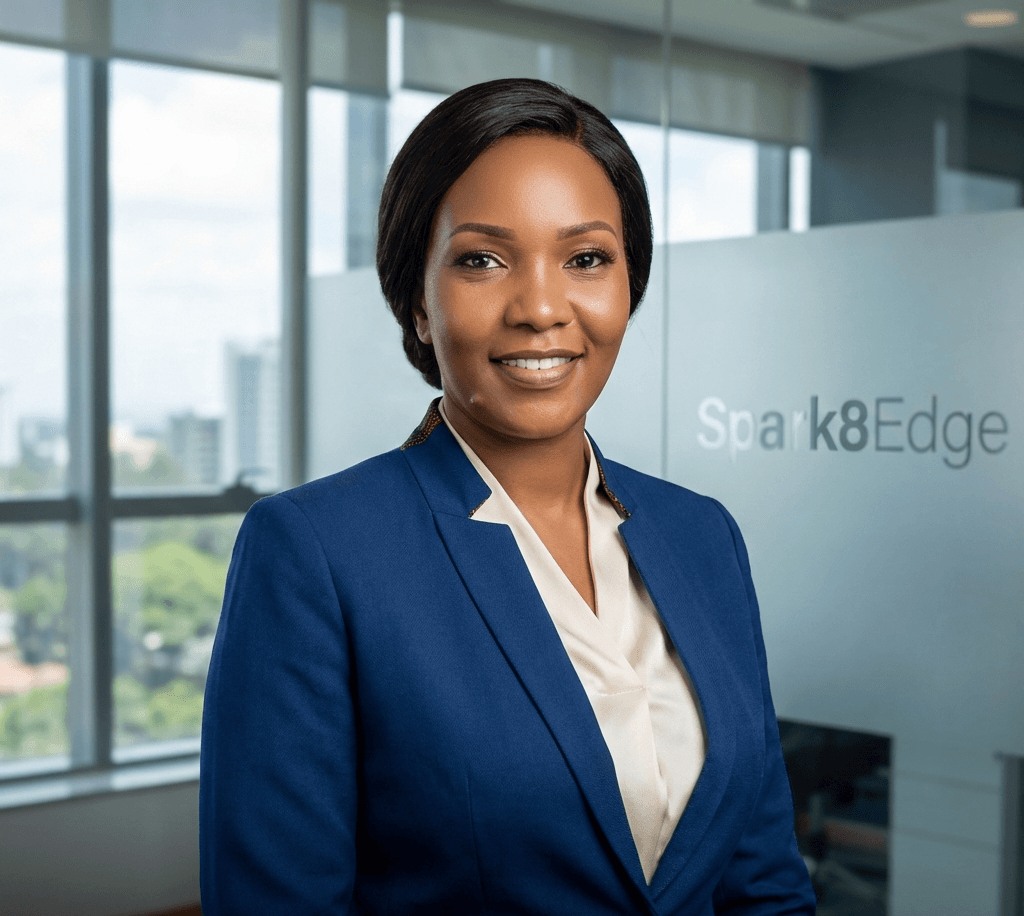 Vanessa Mwando - Founder and CEO of Spark8Edge, youth empowerment and corporate training expert